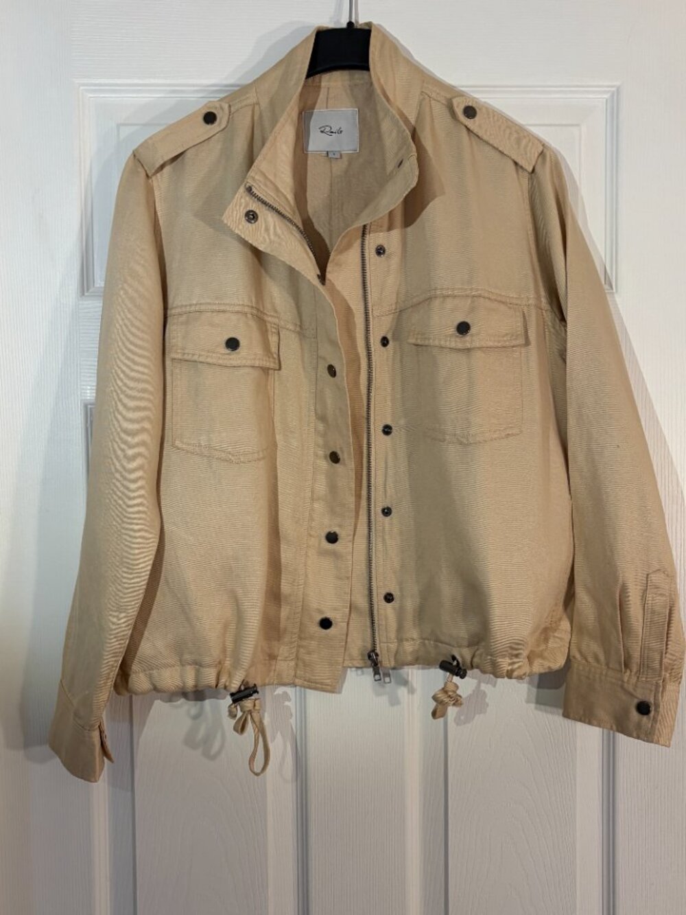 Rails Collins Khaki Military Utility Jacket Size S